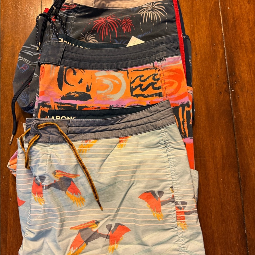 3 Billabong Swim Trunks
